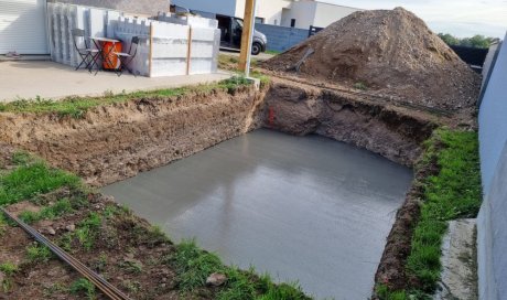 Réalisation du terrassement